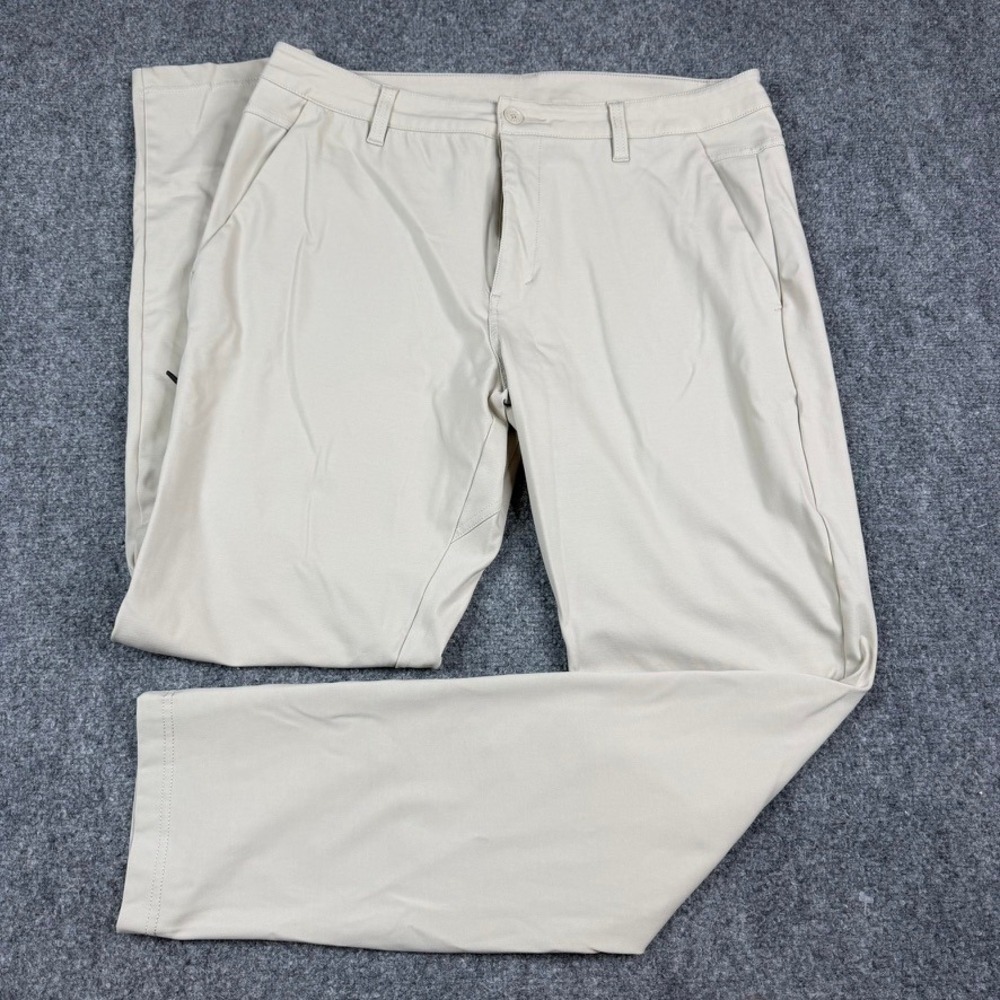 BYLT Everyday 2.0 Pant Mens Fit 36x32 Tan Khaki Technical Stretch 5-Pocket Chino